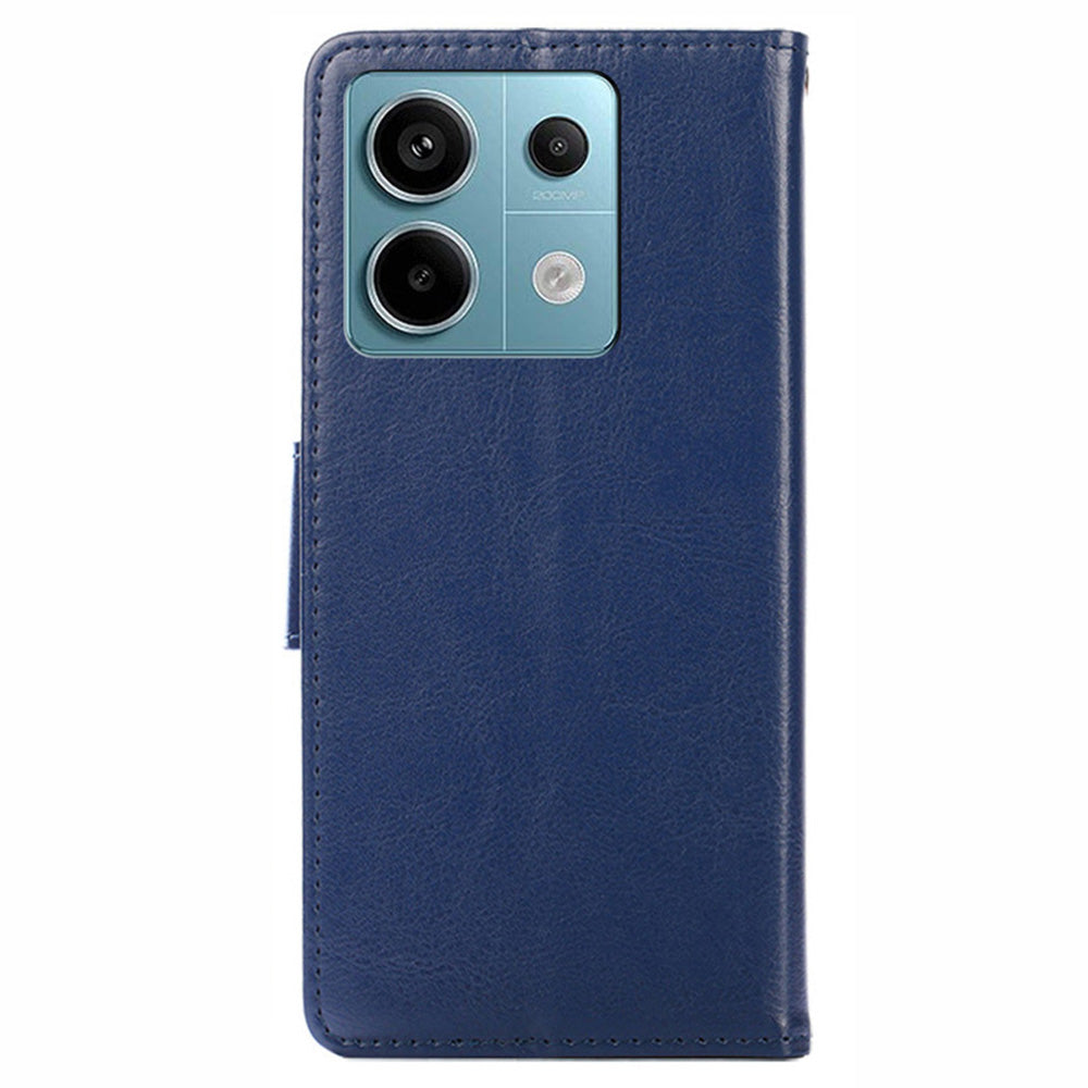 For Xiaomi Redmi Note 13 Pro 5G / Poco X6 5G Shockproof Case PU Leather Phone Cover For Xiaomi Redmi Note 13 Pro 5G / Poco X6 5G Shockproof Case PU Leather Phone Cover